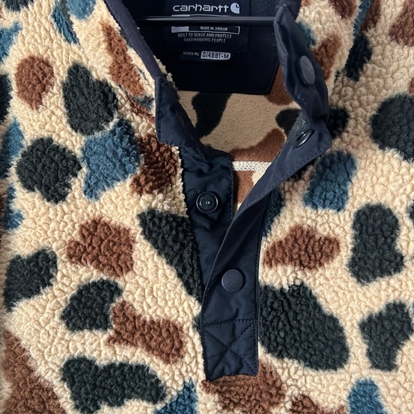 Carhartt Men's Relaxed Fit Fleece Pullover - Picture 6 of 10